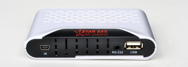starsatSR2080HD Front Side