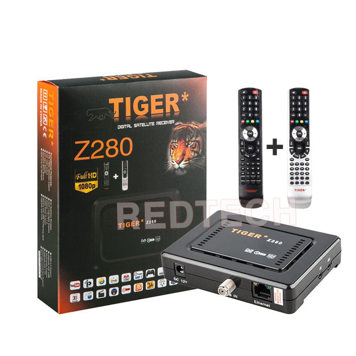 Original Tiger Z280 HD satellite receiver arabic iptv box pk zaap tv arabic channels list bein