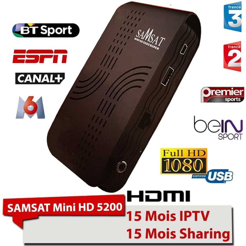 recepteur samsat mini hd 5200 super