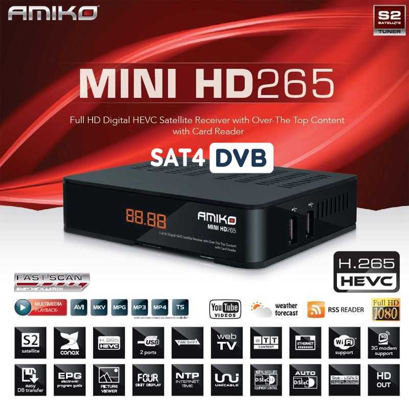amiko mini hd265 1