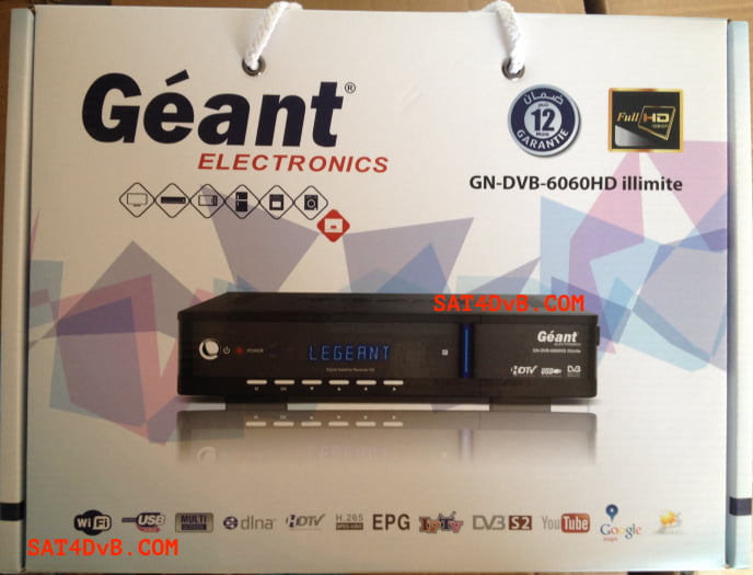 GN-DVB 6060 HD ILLIMITE