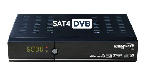 DREAMSAT 650HD PRO sat4dvb